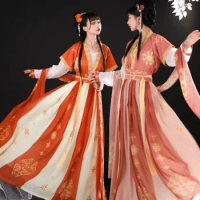 Traditional Chinese Clothing Hanfu Dress carnival Woman Stage Dance Performance Costume Ladies Danza Folclórica China