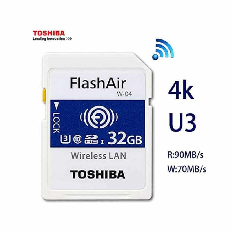TOSHIBA FlashAir フラッシュエアー SDカード 16GBカメラ