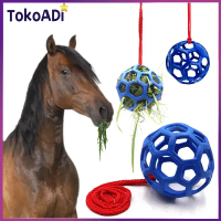 Jaring Hay Net Bola Ball Gantung Hanging Pakan Rumput Feed Kuda Horse Hay Ball Pakan Feed Kuda