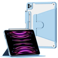For iPad 9th Generation 10.2 Pro 9.7 inch Rotatable and Detachable Cover for iPad Air 4th 2020 10.9 Case