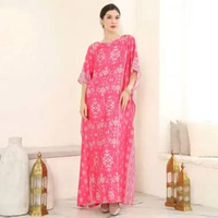 Kaftan Pink | Fuschia | Kaftan Etnik | Kaftan Premium | Kaftan Jumbo | Dress Pink | Dress Jumbo | Dr