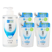 【肌研】極潤保濕化妝水大容量 400ml+170ml清爽型補充包*4入超值增量組(平輸商品)