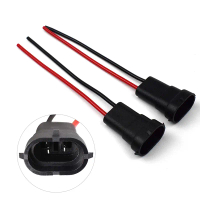 Kalis air H11 H9 H8 880 H16JP Plug Wire Base Bulb soket kabel Auto bahu
