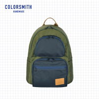 【COLORSMITH】CR．大容量雙袋後背包．CR1283-B-OG(台灣原創品包包品牌)