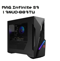 【最高折200+跨店點數22%回饋】MSI 微星 MAG Infinite S3 13NUD-883TW i5-13400F/16G/RTX4060Ti-8G 電競桌機