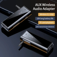 Car Bluetooth Transmitter Receiver Bluetooth Audio Adapter Car Stereo Bluetooth Converter
