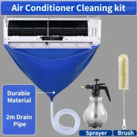 Drain 95cm Tools Waterproof Set Conditioning Cleaning Air Washing For Bag Conditioner Kit Ac Aircon Water Cleaner Pipe