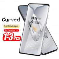 Curved Tempered Glass For OnePlus 12 5G 1-3Pcs Screen Protector One Plus 12R Onemore 12 R OnePlus12 OnePlus12R Protective Films