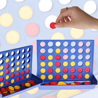 攜帶型益智四連棋(大.小)  4連棋多人聚會團康遊戲桌遊 親子同樂互動玩具 贈品禮品