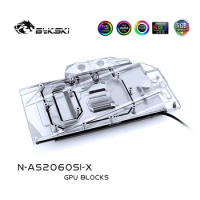 Bykski N-AS2060SI-X GPU Water Cooling Block for ASUS RTX 2060 O6G SI