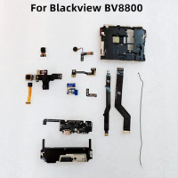 For Blackview BV8800 USB Charging Dock Board Main cable Camera Earpiece Speaker Antenna module parts