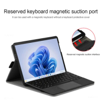 AJIUYU Flip Cover PU Leather Case For Microsoft Surface Pro 9 8 7 7Plus 6 5 4 Tablet Sleeve For Surface Go 1 2 3 Go2 Stand Case