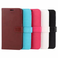 100pcs/Lot Soft TPU PU Leather Crazy Horse Wallet Cover Phone Case For Iphone 13 12 11 Pro Mini XR Xs Max X 8 7 Plus