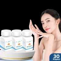 PROMO HEMAT!! BELI 2 + FREE 1 Glumony Extra 7x Pemutih Booster Asli GLUMONY WHITENING KAPSUL | Memut