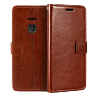 Case For Nokia 225 4G Wallet Premium PU Leather Magnetic Flip Case Cover With Card Holder And Kickstand For Nokia 225 4G