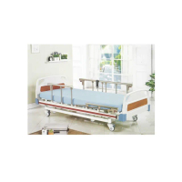 【海夫健康生活館】立新立明 豪華型 三馬達 電動床 床身可升降 木飾床頭尾(LM-G03)