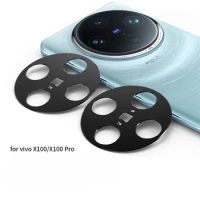 Rear Camera Lens Cover Case For Vivo X100 Pro Back Aluminum Metal Camera Lens Protector For VIVO X100 X100Pro Lens Ring Film