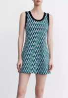 Urban Revivo Geometric Print Sleeveless Dress