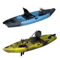 3.04m Pedal kayak paddle Predator, Ocean Fins Pedal Kick up Kayak Fishing Single Seat Canoe/kayak With Motor