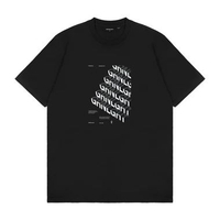 Greenlight Kaos Pria Lengan Pendek Regular Fit Katun Stair C190426 Black S
