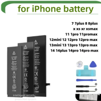 AAA Battery Rechargeable Batterie for iPhone 13, 11, 12 Pro, SE, 7, 8 Plus, X, XS Max, AAA for iphone Battery