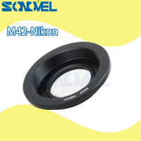 Adapter Mount M42 lens for Nikon DSLR (M42-Nikon) With Glass D7500 D7200 D5600 D5300 D3300 D3200 D810a D800 D750 D610 D500 D5 D4