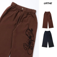 URTHE - กางเกงขายาว เอวยางยืด รุ่น AUTOGRAPH CREW
