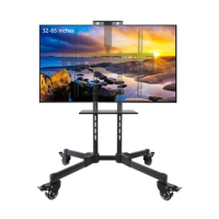 1500 TV Mobile Stand LCD TV Floor Trolley Stand Integrated Machine Display Screen Mobile Stand 32-65 inches