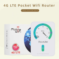 4G Wireless Router Unlock LTE Portable Mobile Broadband Network Pocket 2.4G Wireless Router 150Mbps Hotspot SIM Card WiFi Modem