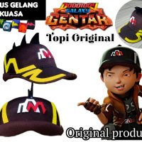 Boboiboy Topi Boboiboy Gentar New Edition Original Bonus Gelang