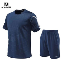 setelan baju futsal pria | jersey badminton XXL biru