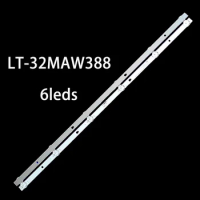 LED backlight Strips 6LED For JVC LT-32MAW205 LT-32C490 V320BJ8-Q01 LT-32MAW388 E1AA32R LED32D06-ZC22AG-03E 30332006002E