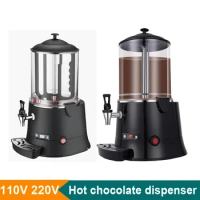 110V 220V 10L Hot Chocolate Warmer Machine Electric Hot Drink Milk Juice Mixer Blender Coffee Milk Wine Tea Dispenser Machine