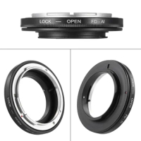 Adapter Ring for Canon FD Mount Lens to for Nikon F AI D5000 D5100 D5200 D5300 D5600 D7200 D7100 D7000 D3200 D3100 D3000 Camera