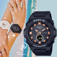 【CASIO 卡西歐】BABY-G 夏日沙灘手錶 女錶(BGA-320-1A)
