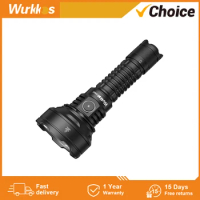 Wurkkos-TD01C 21700 Rechargeable Tactical Flashlight IPX8 Waterproof LED USB-C 1800Lm Torch Buck Driver Throw 1000M Tail Switch
