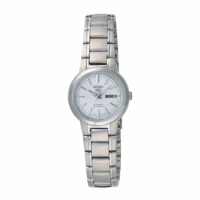 SEIKO 時尚奢華5號機械腕錶-銀X白