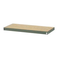 BROR 層板, 灰綠色/松木合板, 84x39 公分