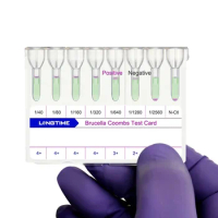 LONGTIME Rapid Accurate Brucella Test Card Brucellosis Detection Kit Reagent for Humans
