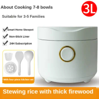 Aux Mini Rice Cooker 3L Kitchen Small Rice Cooker Portable Household Rice Cooker rice cooker electric