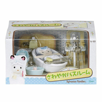 ●盒損出清特價● 森林家族 新浴室組 07新色 (內不附人偶) 【鯊玩具Toy Shark】