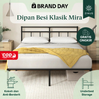Dipan Ranjang Tidur Zinus Mira Minimalis Ranjang Besi In a Box [COD]