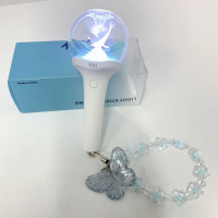NMIXX Hand Light Yao Stick Mini Support Glow Stick Rantai Kunci Konsert Kipas