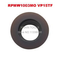 10pcs RPMW RPMW1003 RPMW1003MO VP15TF Milling Inserts Turning Tool Mini Milling Machine for Metal Lathe Cutter
