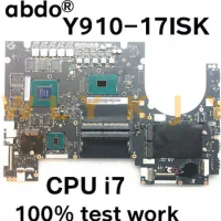 abdo DY720 NM-B151 for Lenovo Y910-17ISK Laptop Motherboard.CPU i7 6820HK GTX1070 8GB GPU DDR4 100% test work