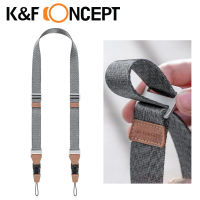【K&amp;F Concept】可調節相機背帶肩帶 三用快拆背帶 灰色(KF13.115)