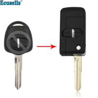 Modified Folding Remote Key Shell key case cover 2 Button for MITSUBISHI Grandis Outlander Switchblade Fob MIT11