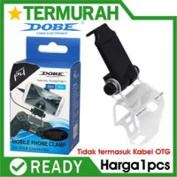 Mobile Phone Clamp Game Klip Holder Stik Stick Ps4 Dobe Plus Kabel Otg Pasti Ori