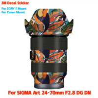 Art24-70 F2.8 DG DN Lens Sticker Protective Film Body Protector Skin For SIGMA Art 24-70mm F2.8 DG DN for SONY E /Canon Mount