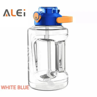 Botol Minum Tumbler Air Besar Sedotan 2 5L dan 1 5L Sport Water Bottle Tempat Minum Viral Portable
